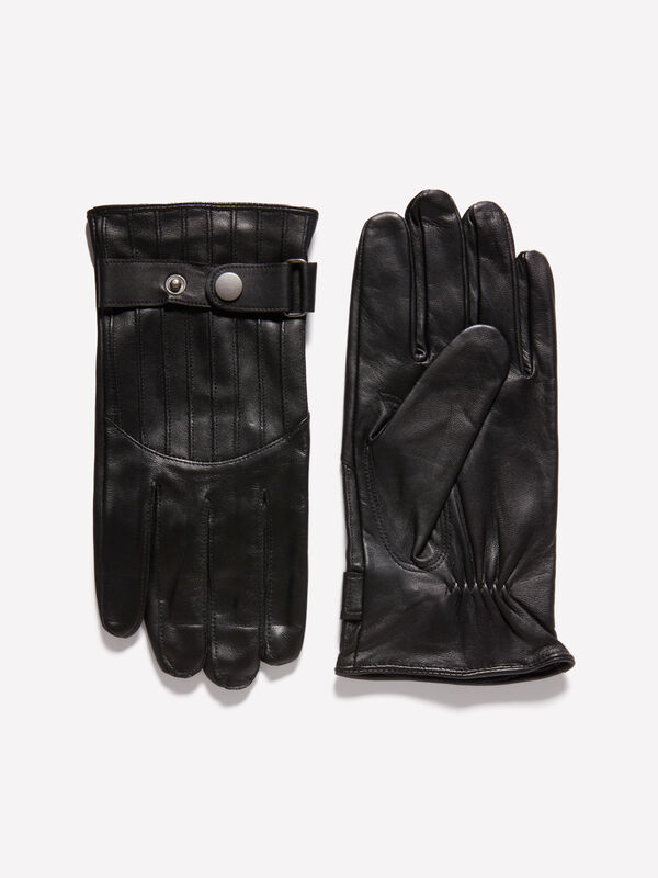 100% leather gloves - men's gloves | Sisley