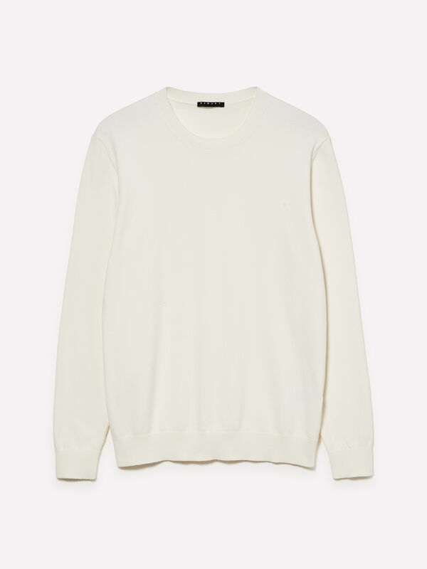 Regular fit shirt - men's crew neck sweaters | Sisley