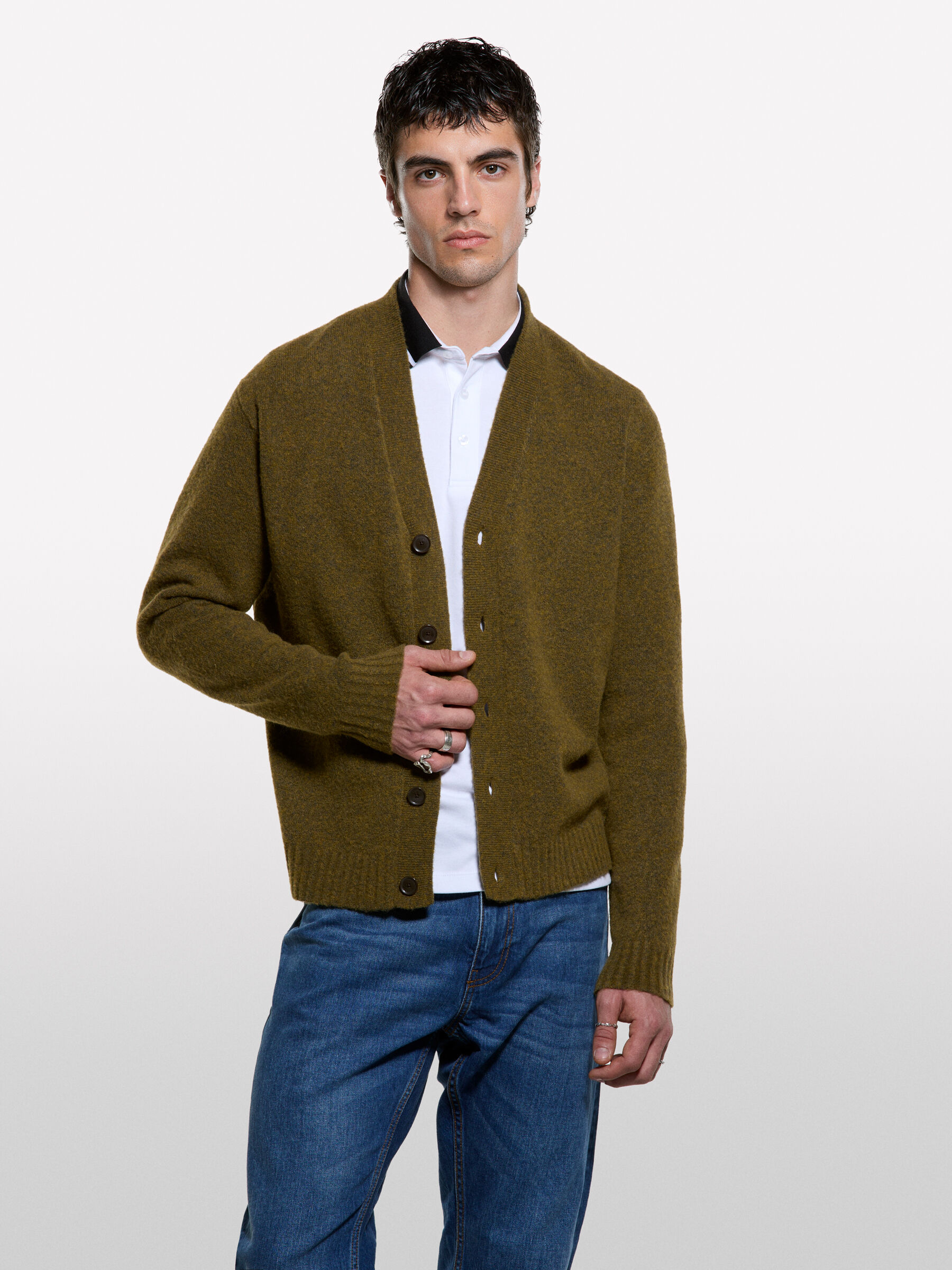 L/S CARDIGAN Men image number null