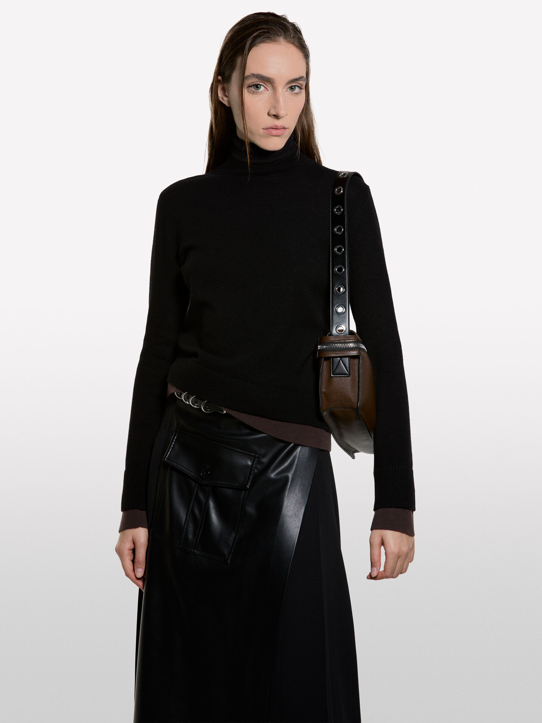 TURTLE NECK SWEATER Women image number null