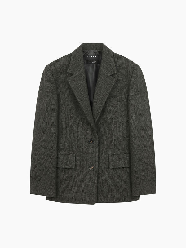 100% wool blazer - sisley k blazer | Sisley K