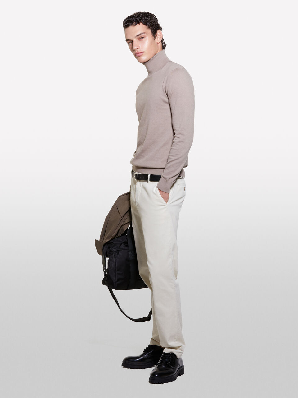 TURTLE NECK SW. L/S Men image number null