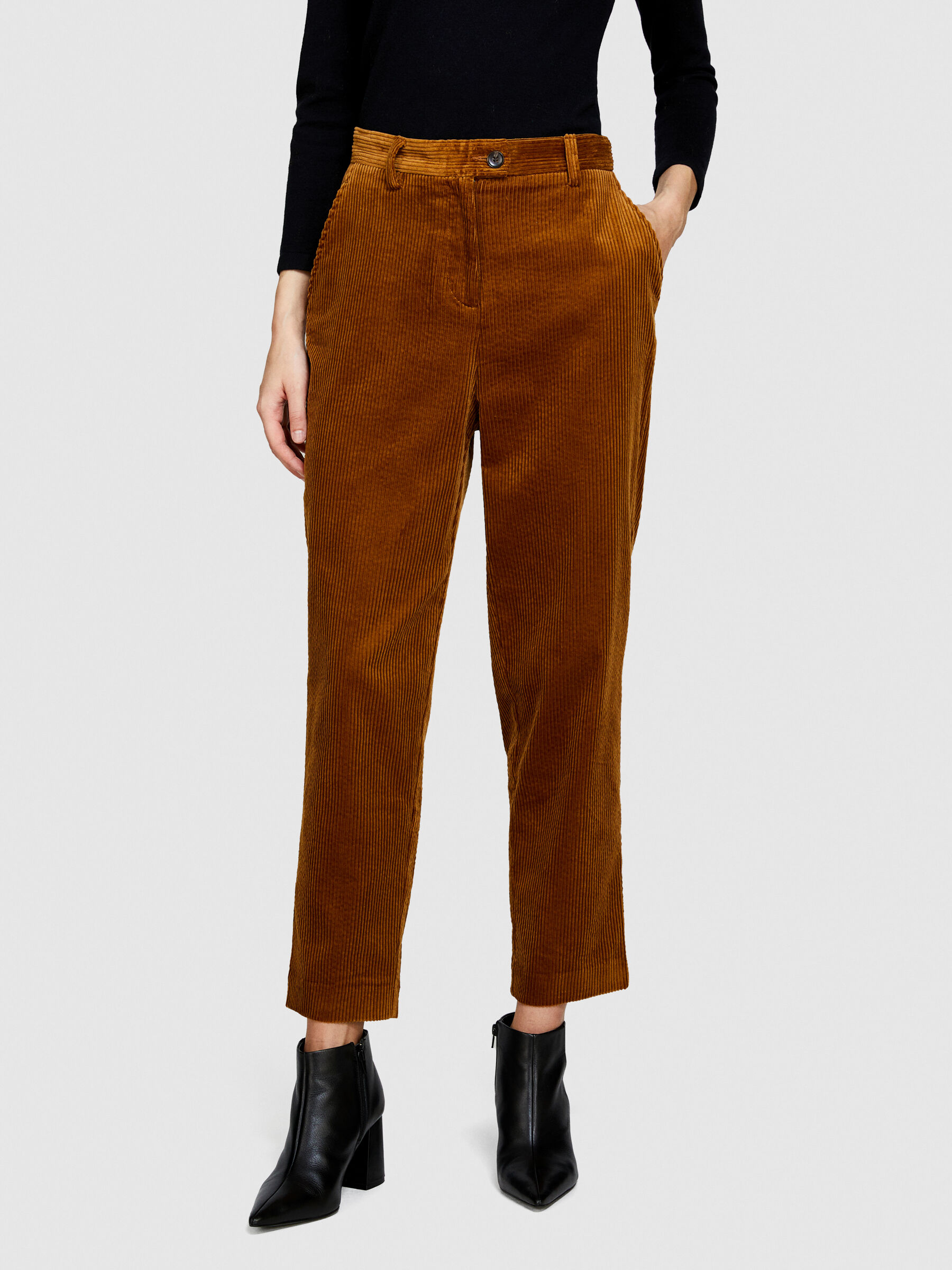 Women's corduroy clearance joggers