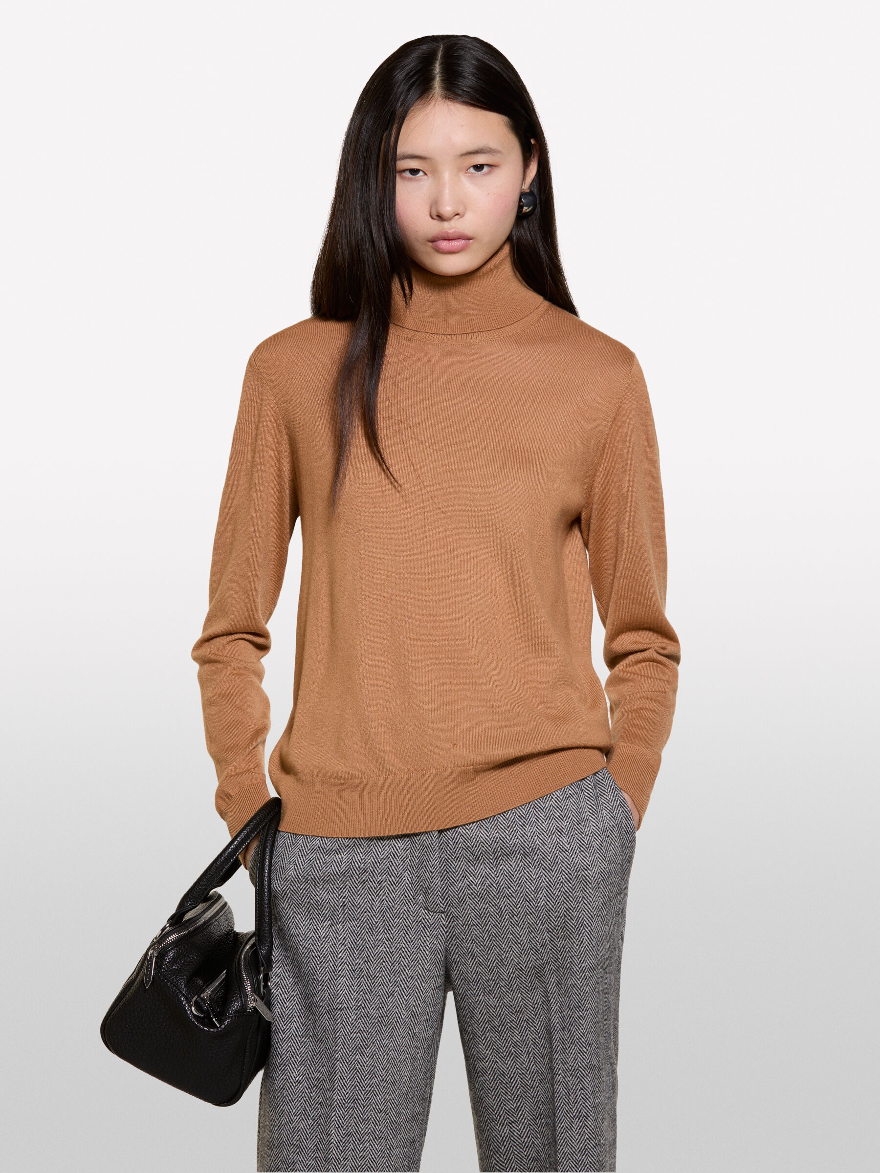 TURTLE NECK SWEATER Women image number null