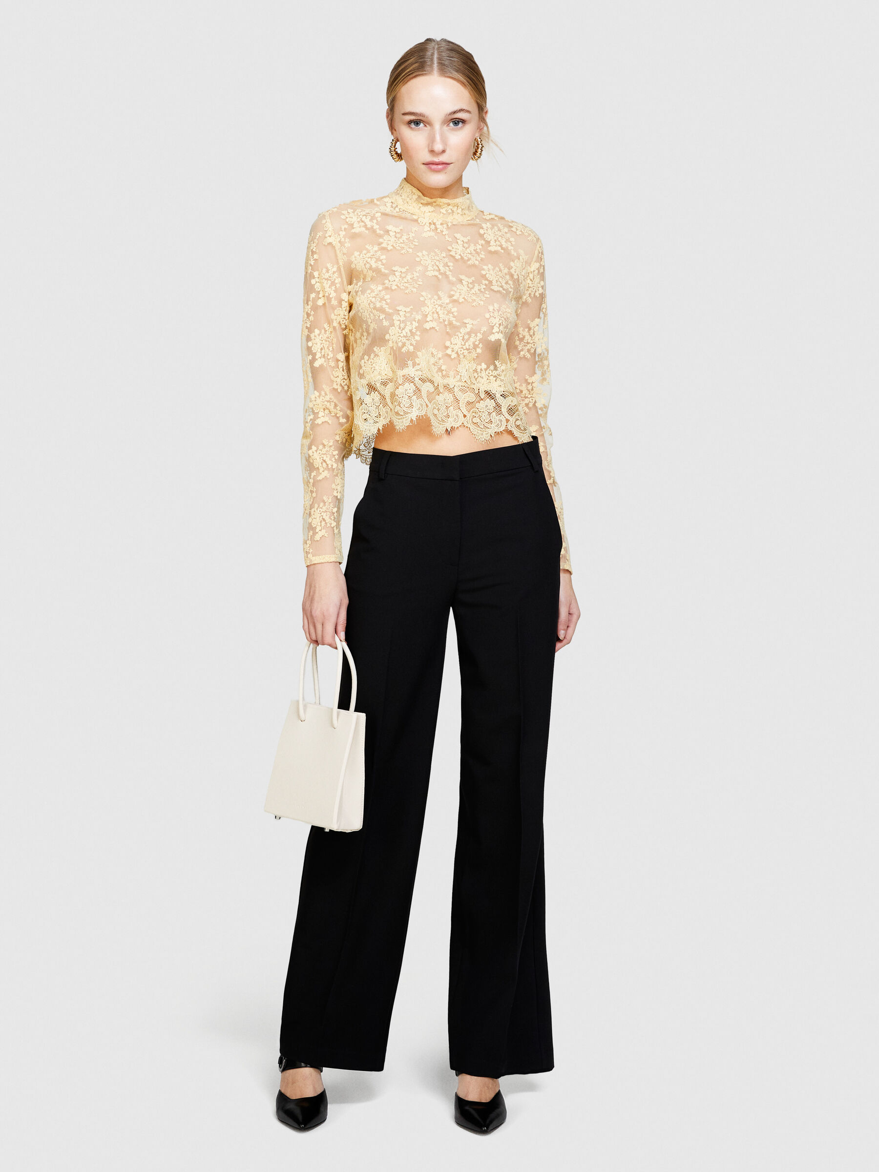 Fit and flare deals palazzo pants