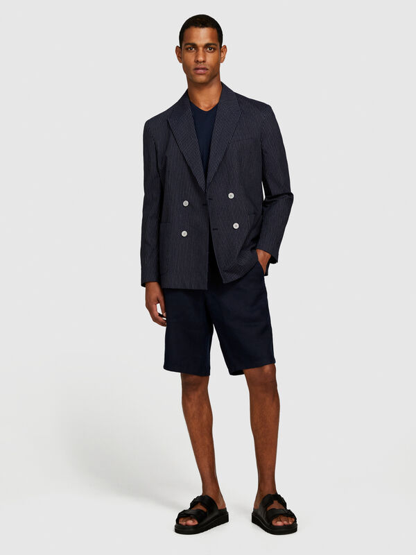 100% linen bermudas - men's shorts | Sisley