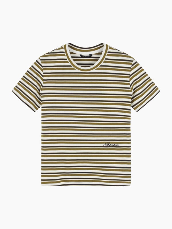 Black striped t-shirt - sisley k short sleeve t-shirt | Sisley K