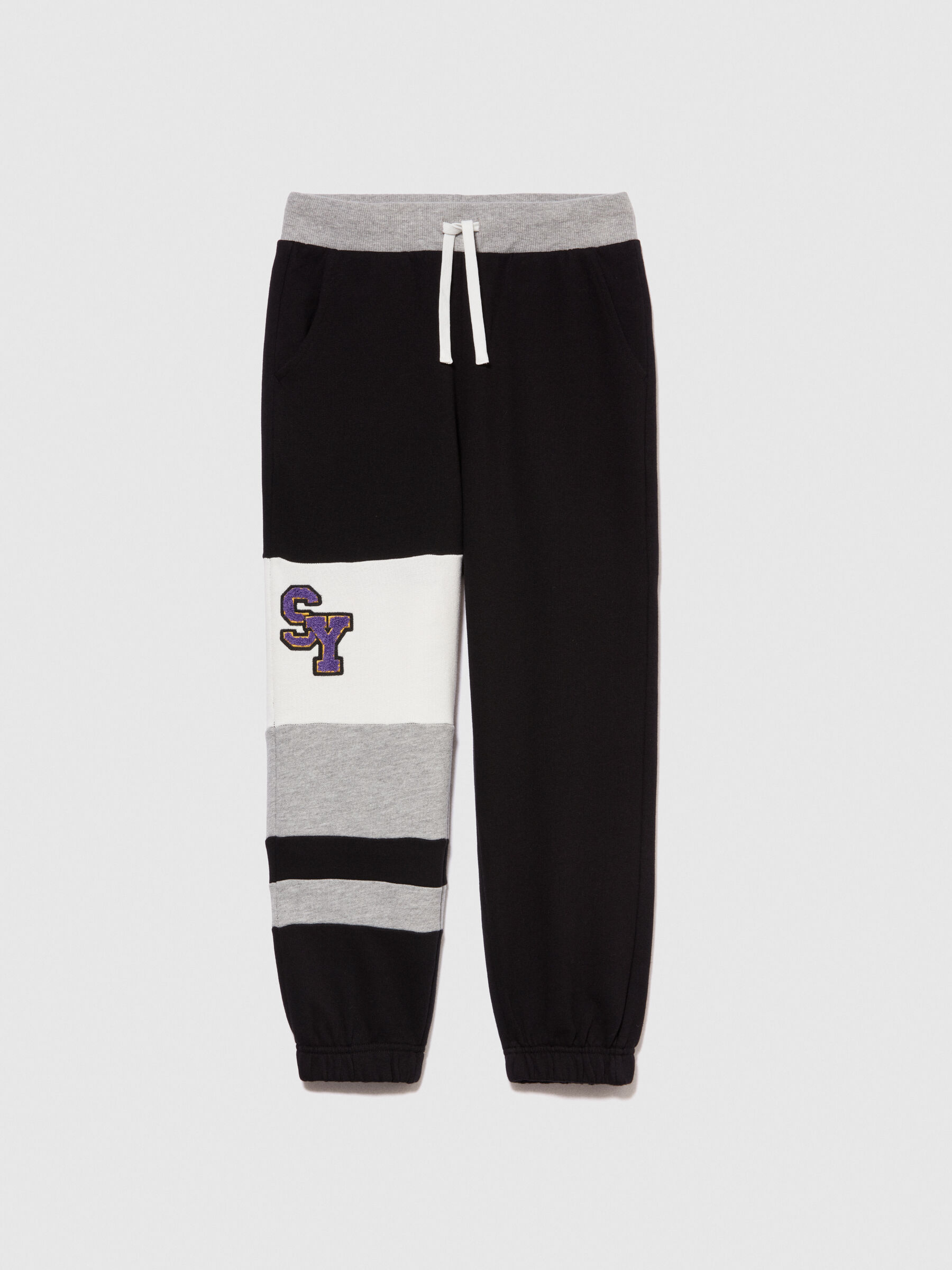Color shop block joggers
